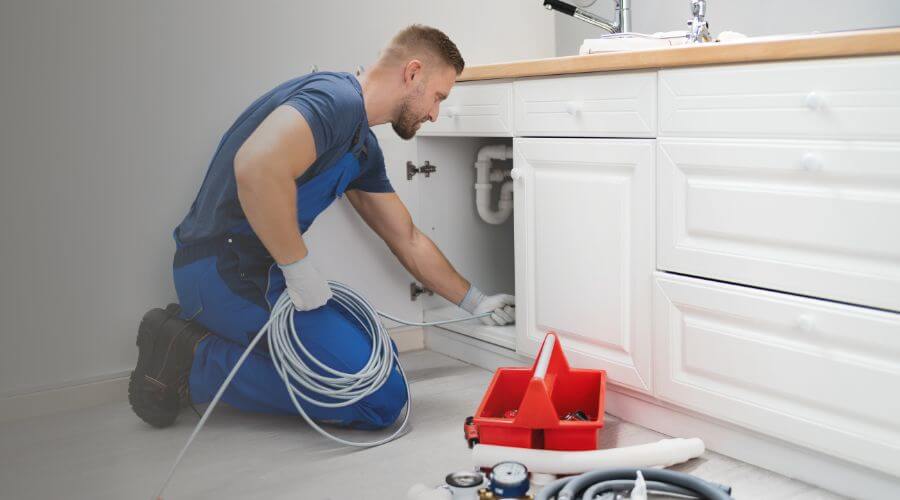 Expert burst pipe repair services in Larned, KS